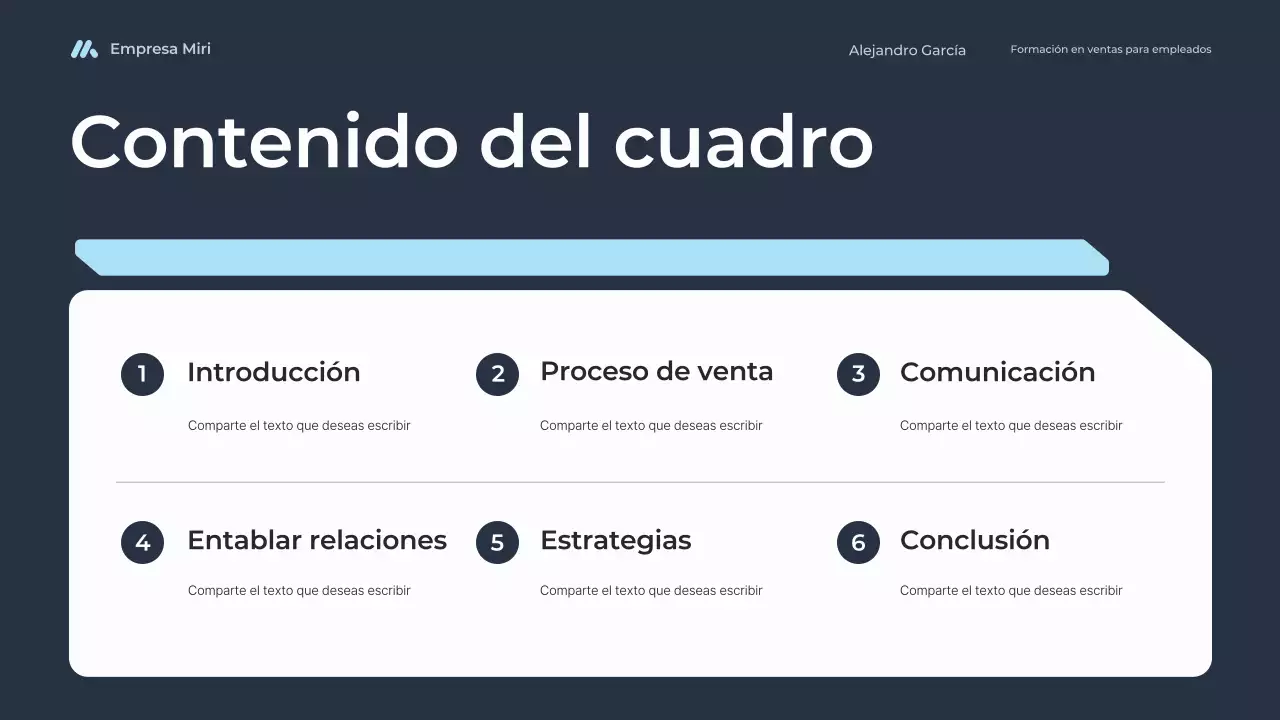 curso de formación en ventas blue modern para empleados