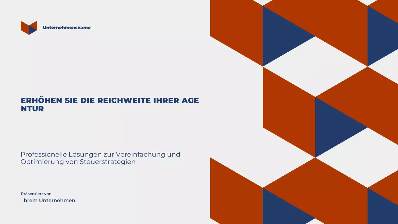 Geometrische Steuerberatungsgesellschaft Präsentation