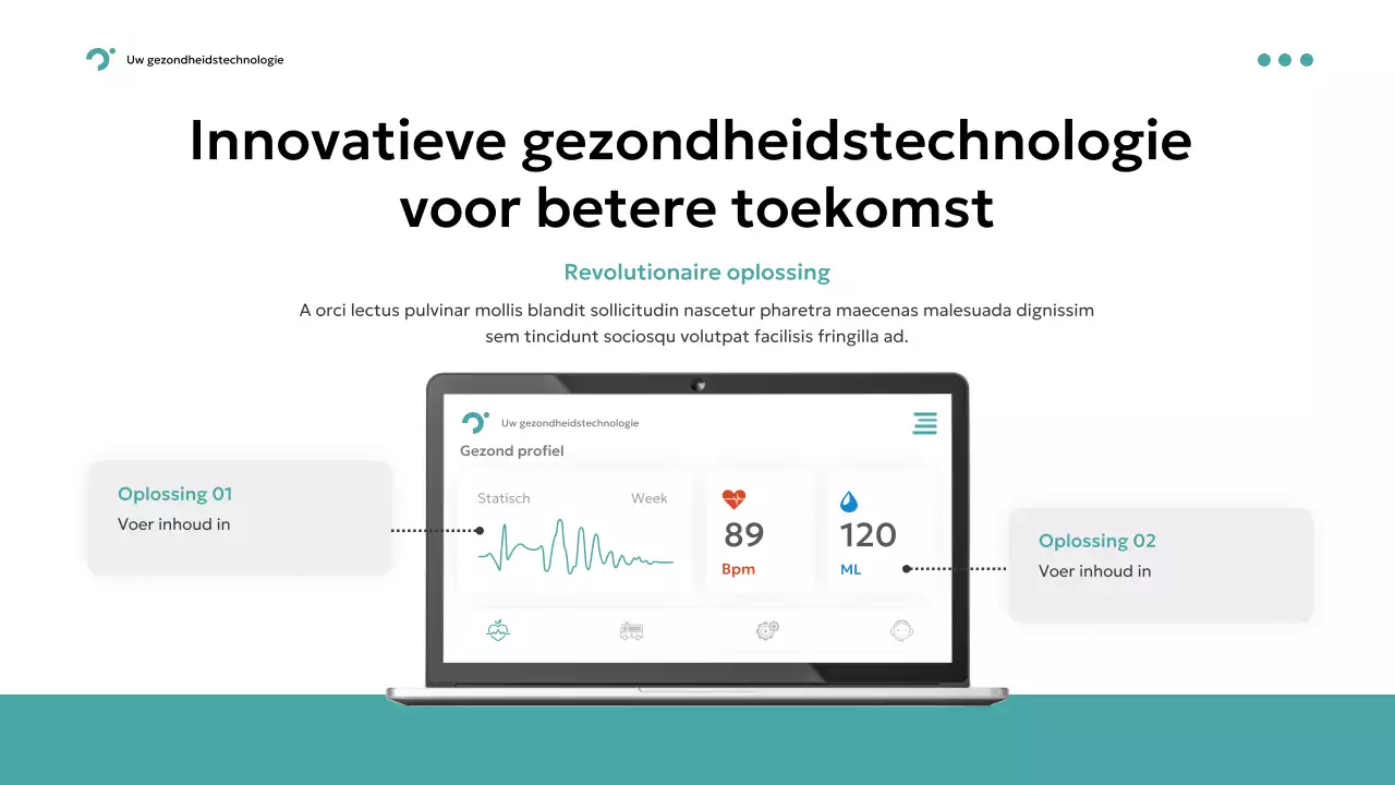 teal moderne gezondheidsbevordering
