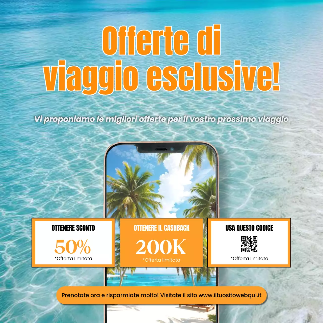 Blue Simple Exlusive Travel offre piazze per i social media
