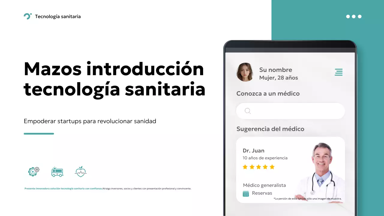 teal modern healthcare promotion