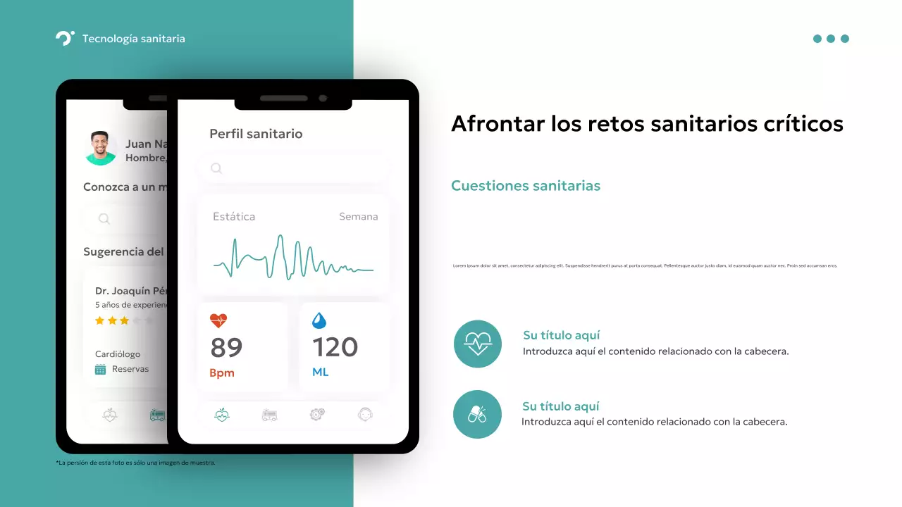 teal modern healthcare promotion