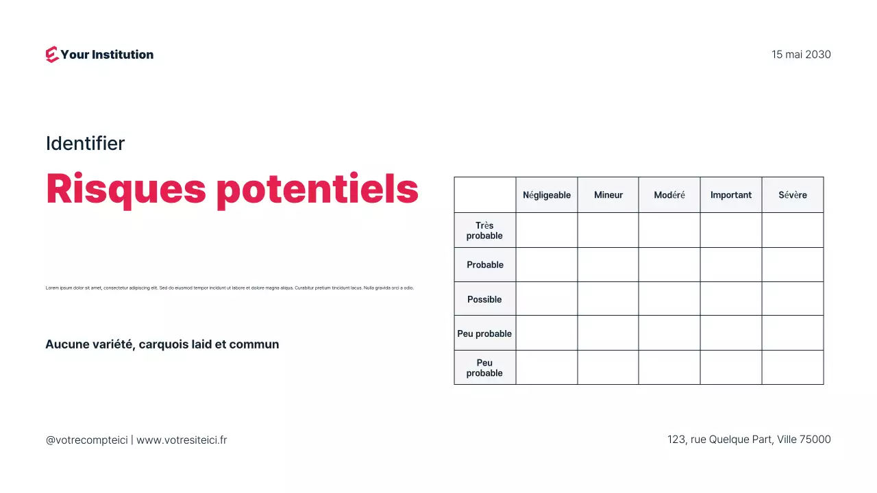 Présentation simple d'un webinaire