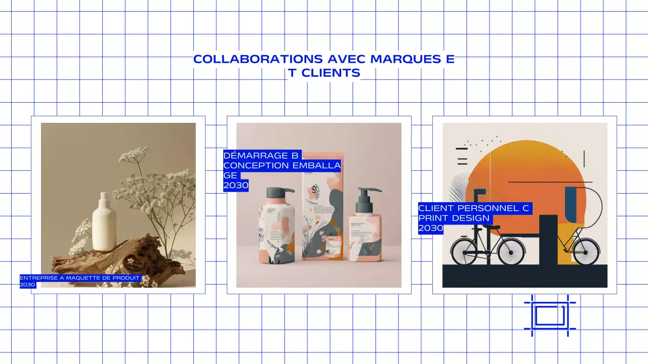 Portfolio créatif pour les graphistes