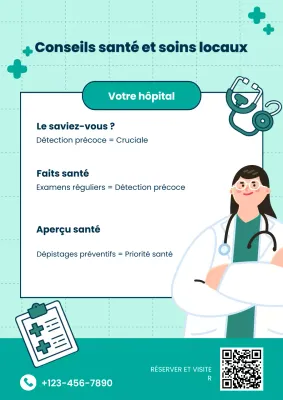 sarcelle annonce de santé moderne