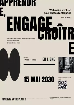 Grey Black Modern Business Promotion