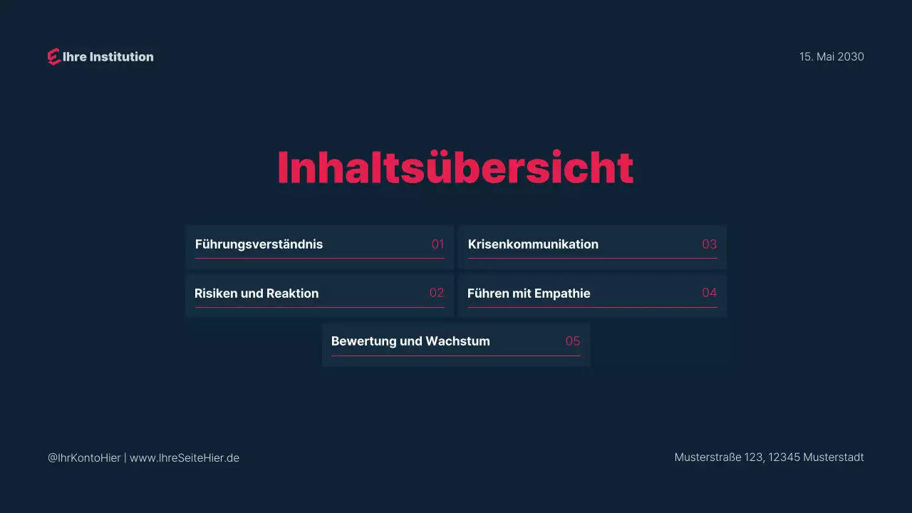Einfache Webinar-Präsentation