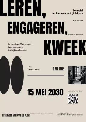 Grijs Zwart Moderne Zakelijke Promotie