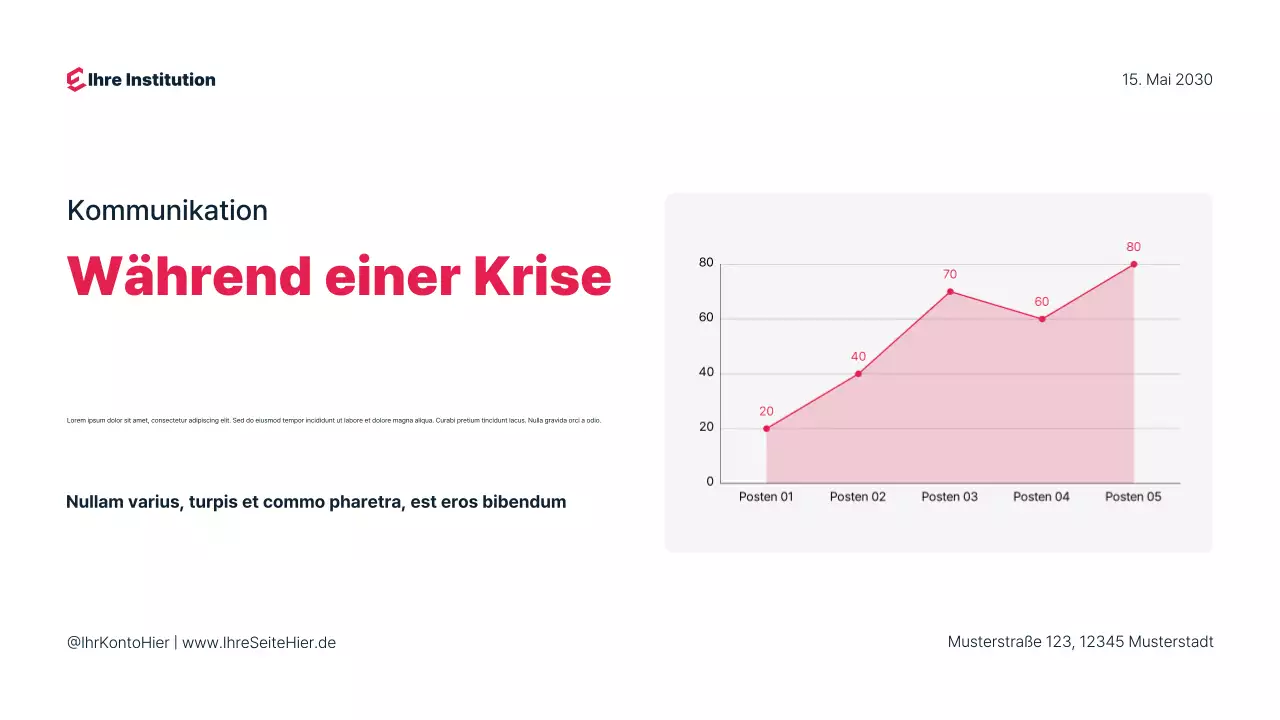 Einfache Webinar-Präsentation