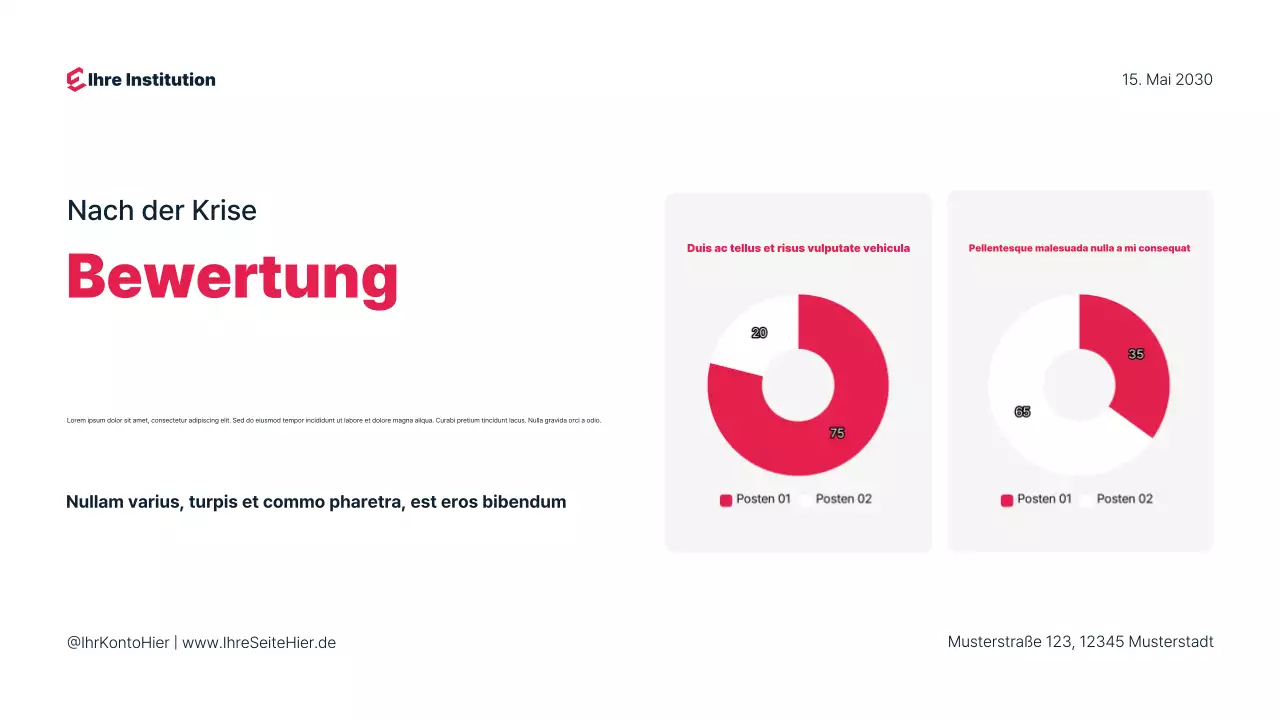 Einfache Webinar-Präsentation