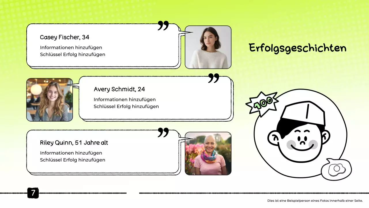 Präsentation zum Green Food Tracker