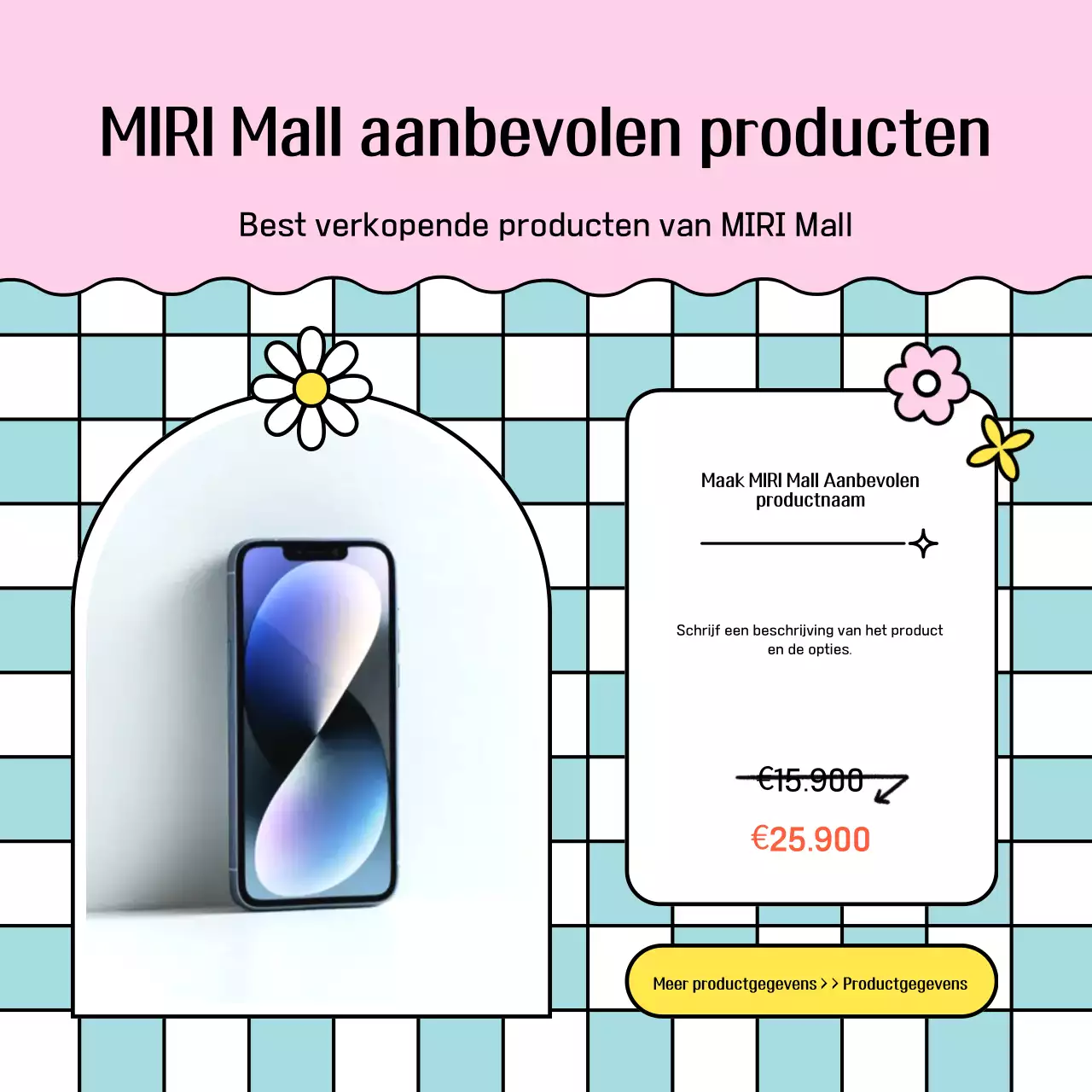 Een lichtblauw koopje