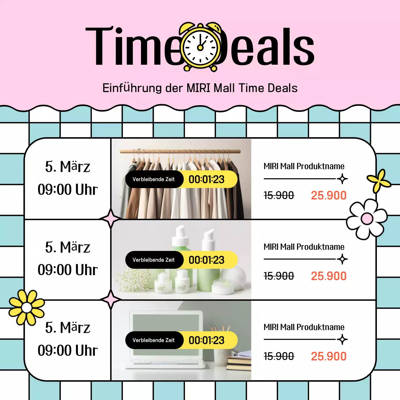 Ein hellblaues Schnäppchen