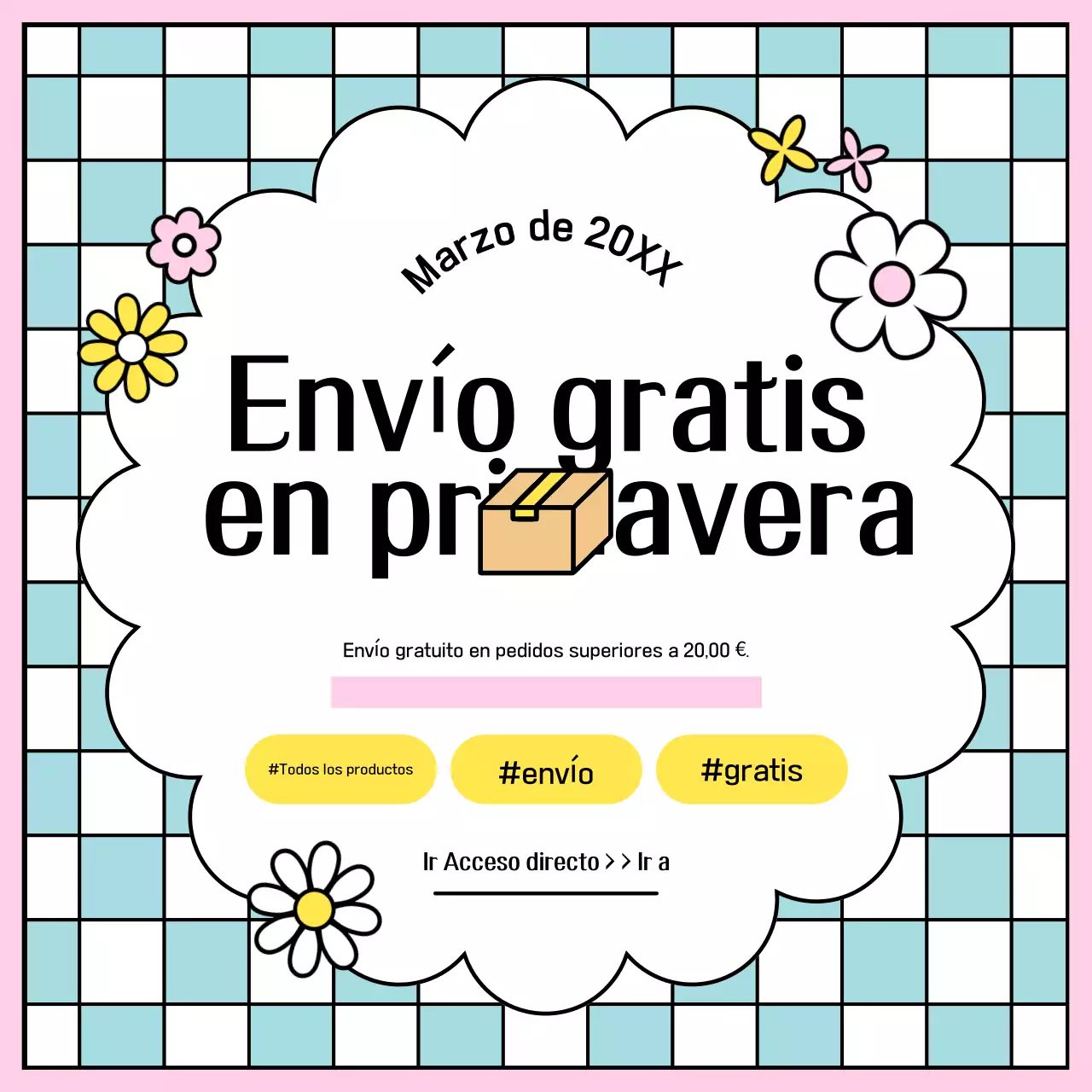 Una ganga azul claro