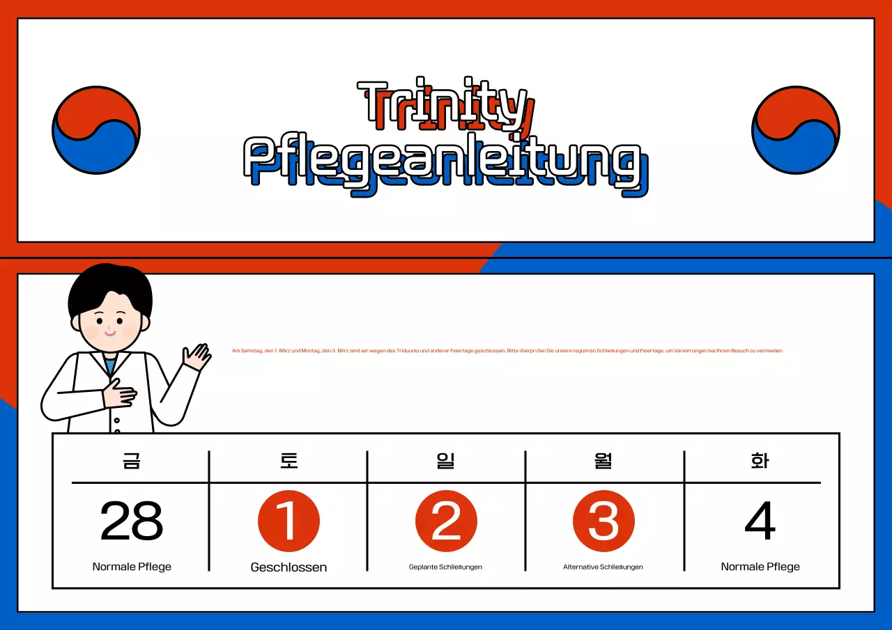 Roter Standard-Ferienführer