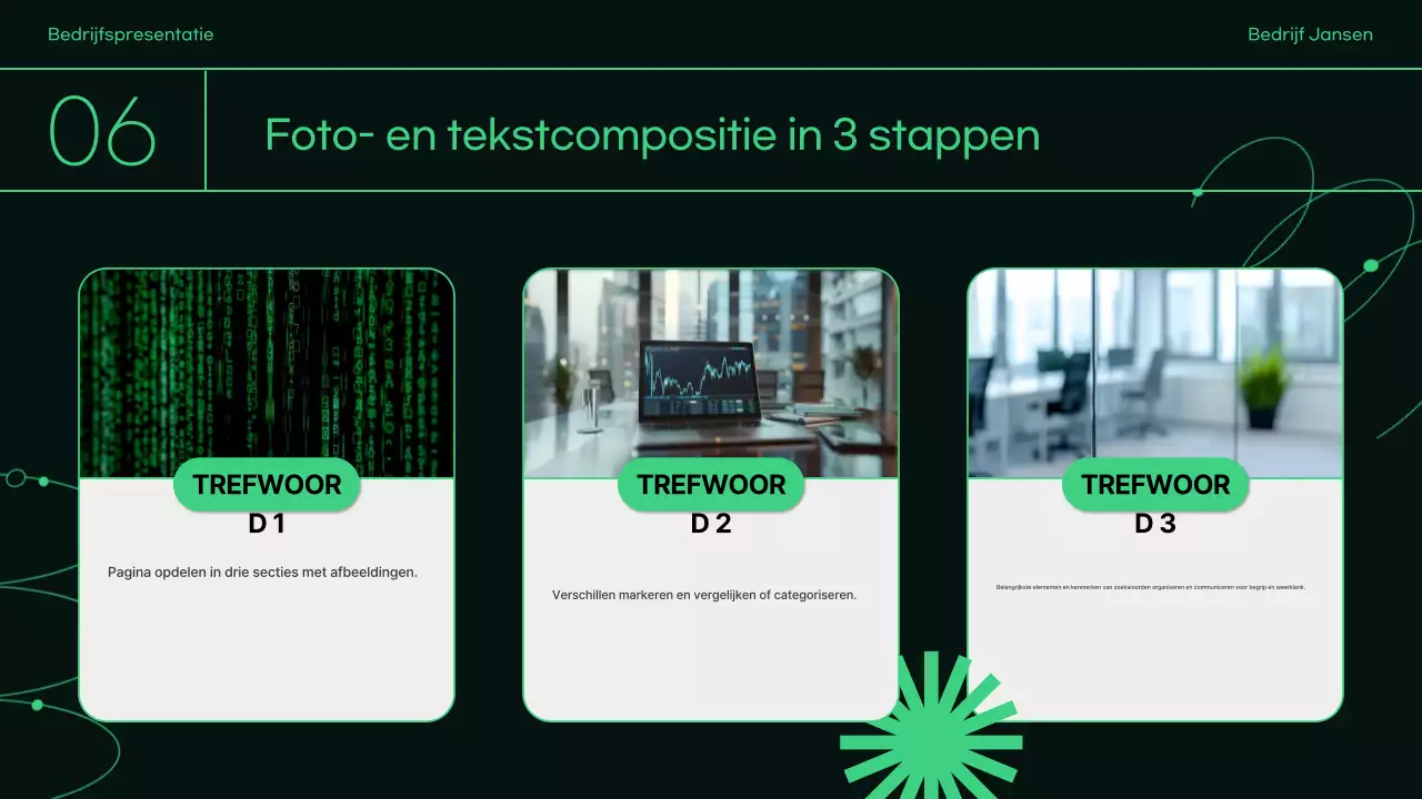 Een verzameling sjablonen met een moderne achtergrond in blauw