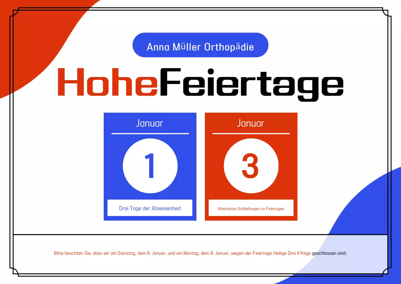 Ankündigung der Schließung von Orange