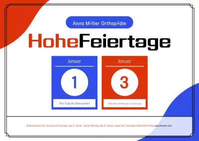 Ankündigung der Schließung von Orange