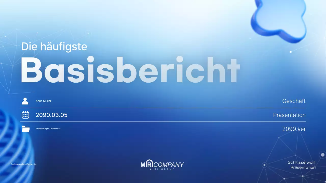 Eine Sammlung von Vorlagen, die einen modernen Hintergrund in Blau bieten