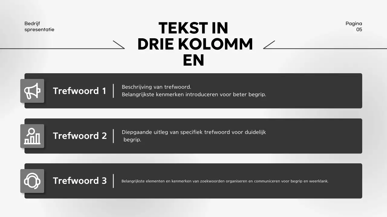 Een verzameling sjablonen met een moderne achtergrond in blauw