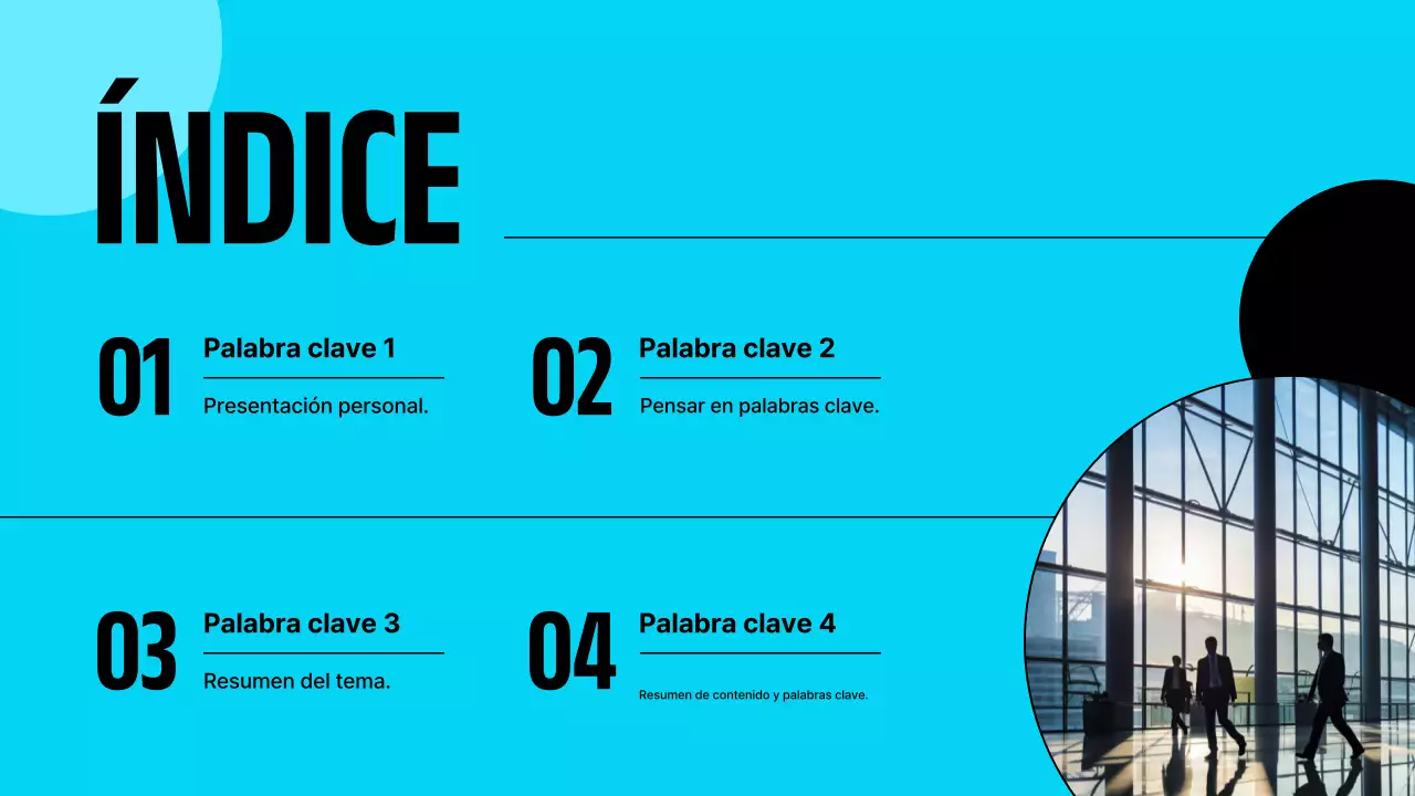 Una colección de plantillas que proporcionan un fondo moderno en azul