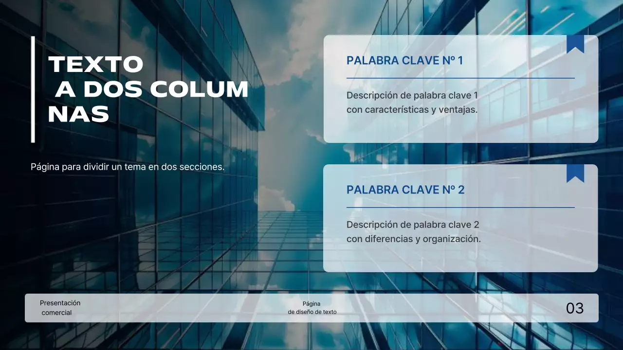 Una colección de plantillas que proporcionan un fondo moderno en azul