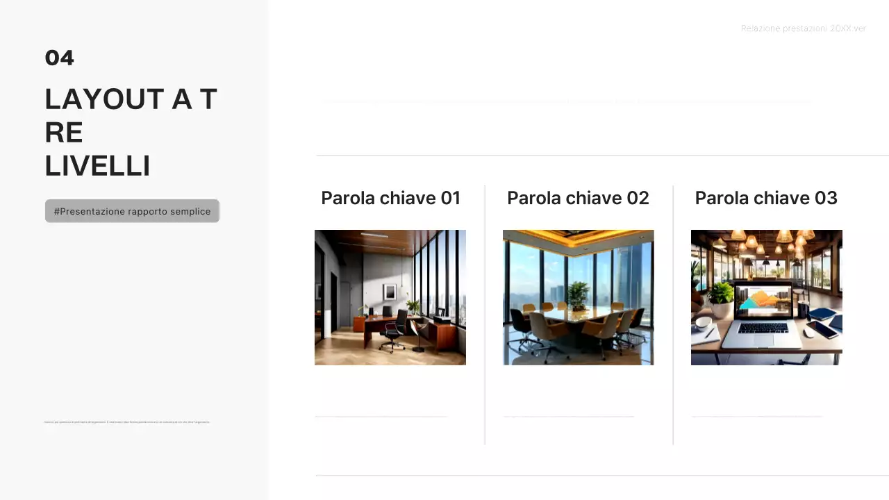 Rapporti di lavoro bianchi e minimalisti