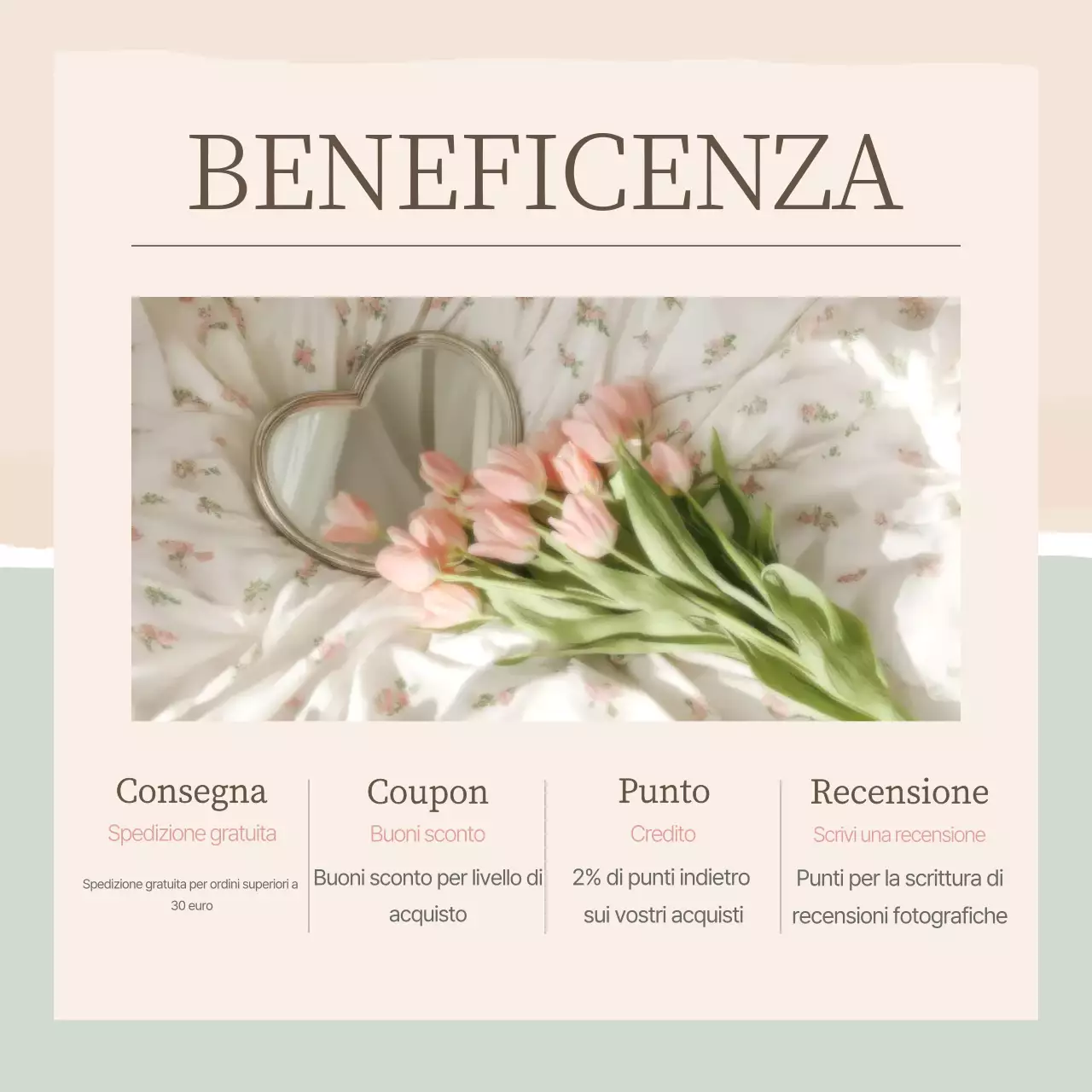 Elegante social media brand marketing in rosa