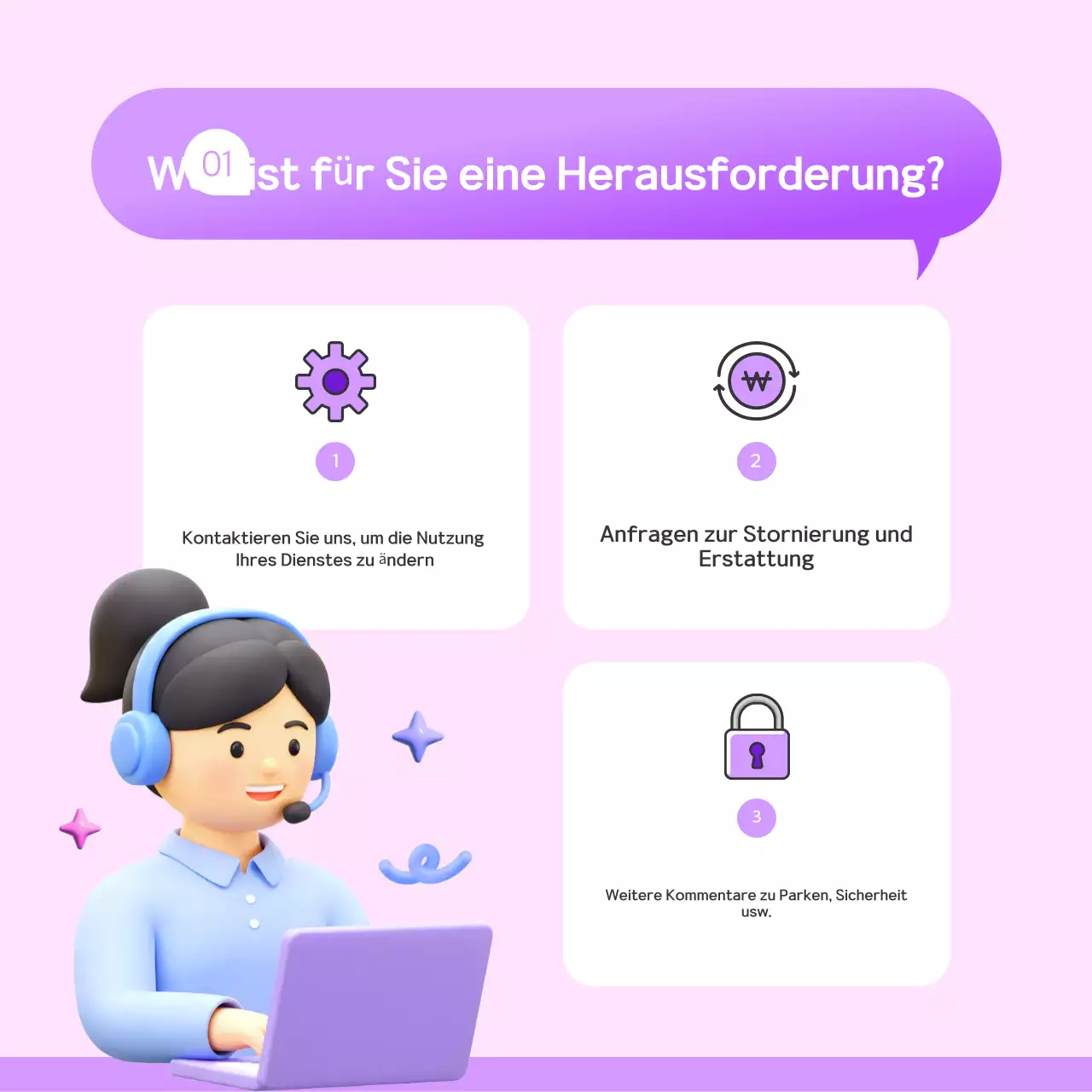 Mauve Simple Hilfezentrum