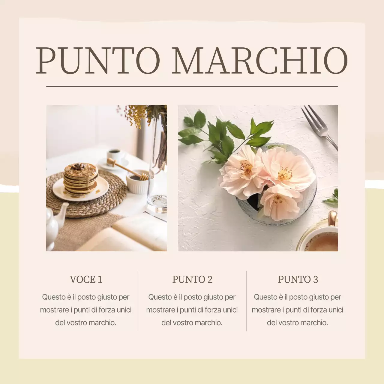 Elegante social media brand marketing in rosa