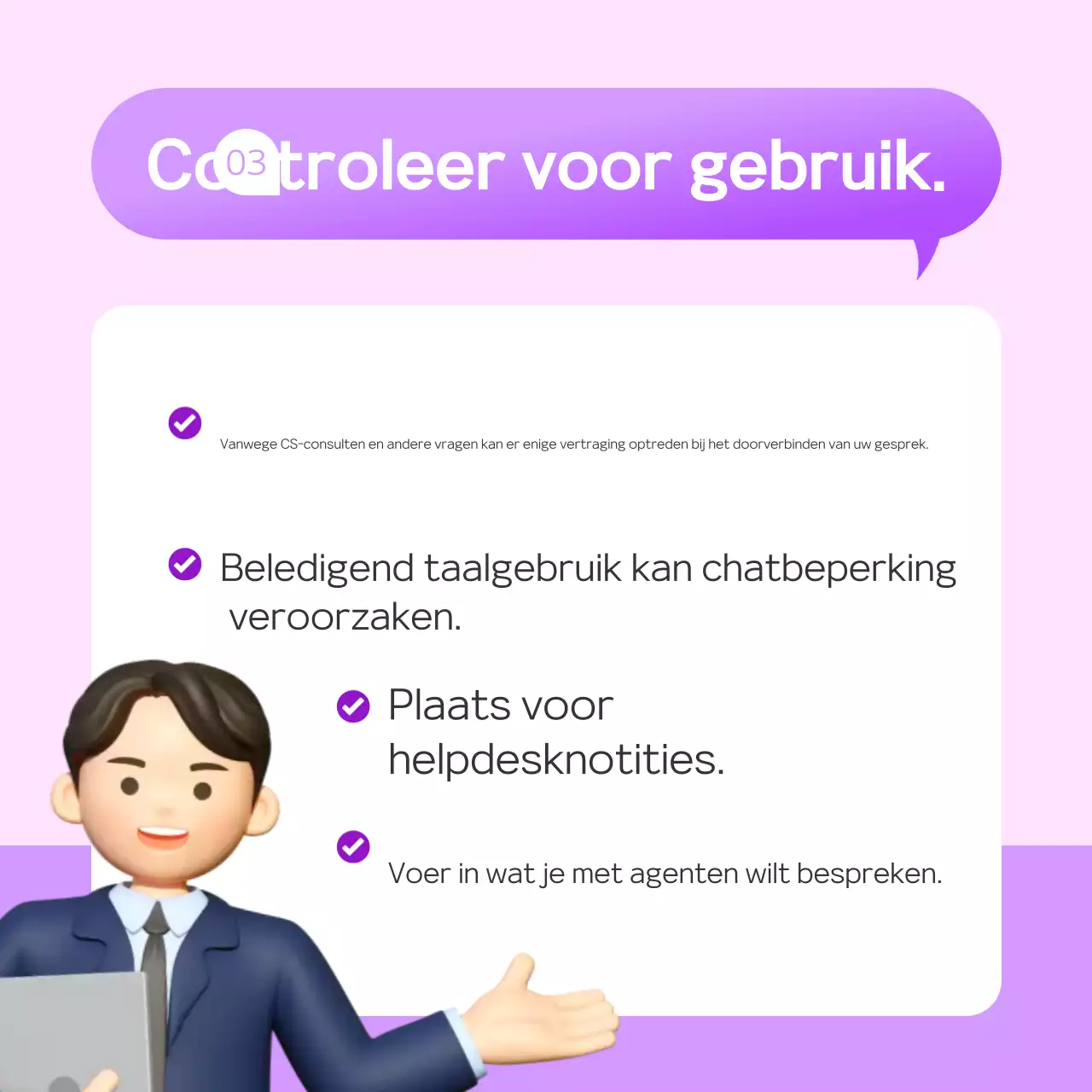 Mauve Eenvoudig Hulpcentrum