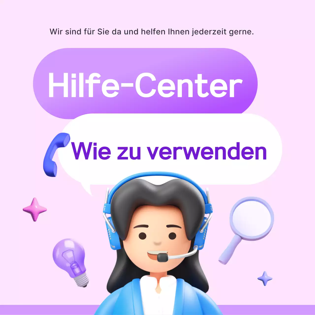 Mauve Simple Hilfezentrum