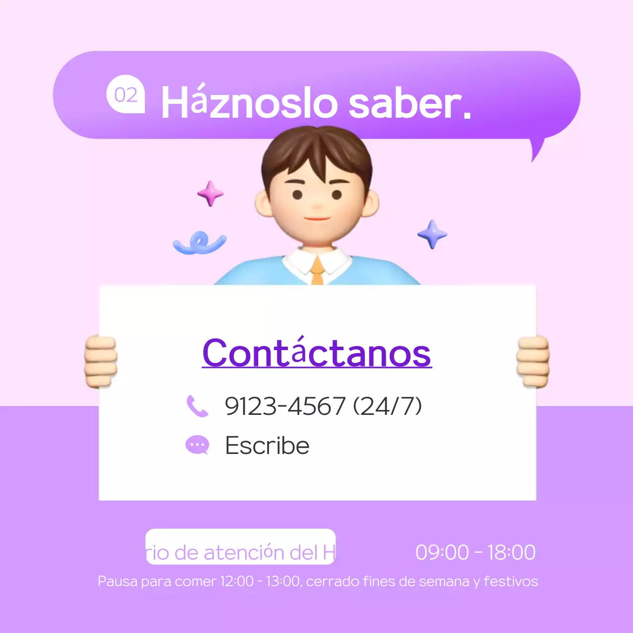 Centro de ayuda Mauve Simple