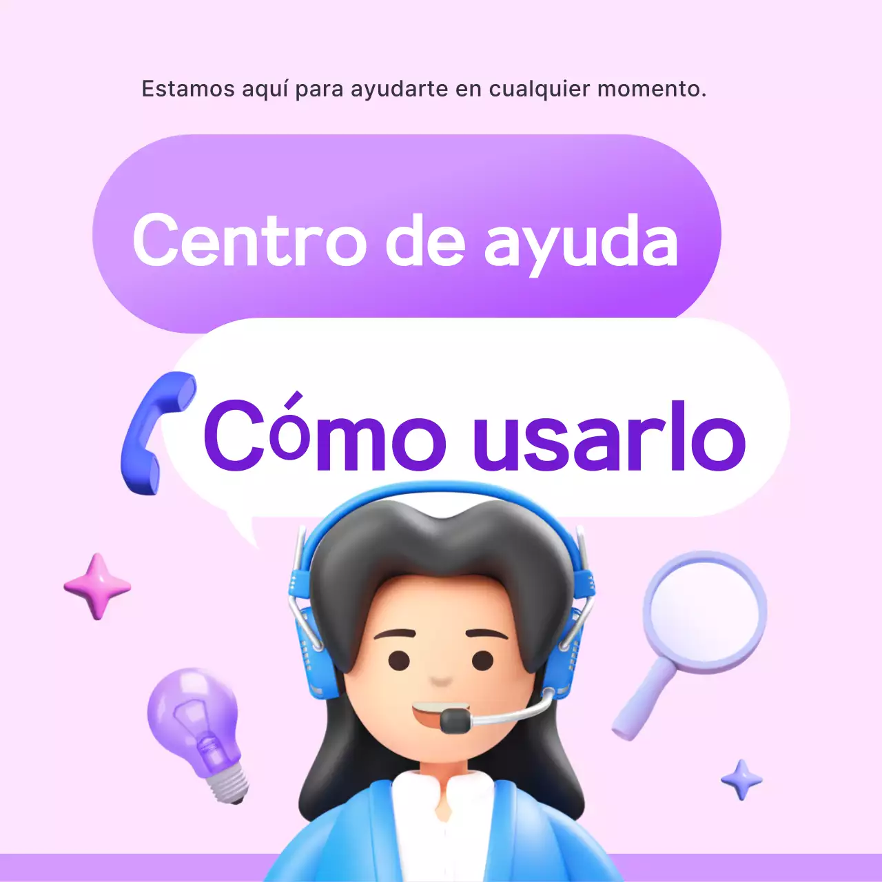 Centro de ayuda Mauve Simple