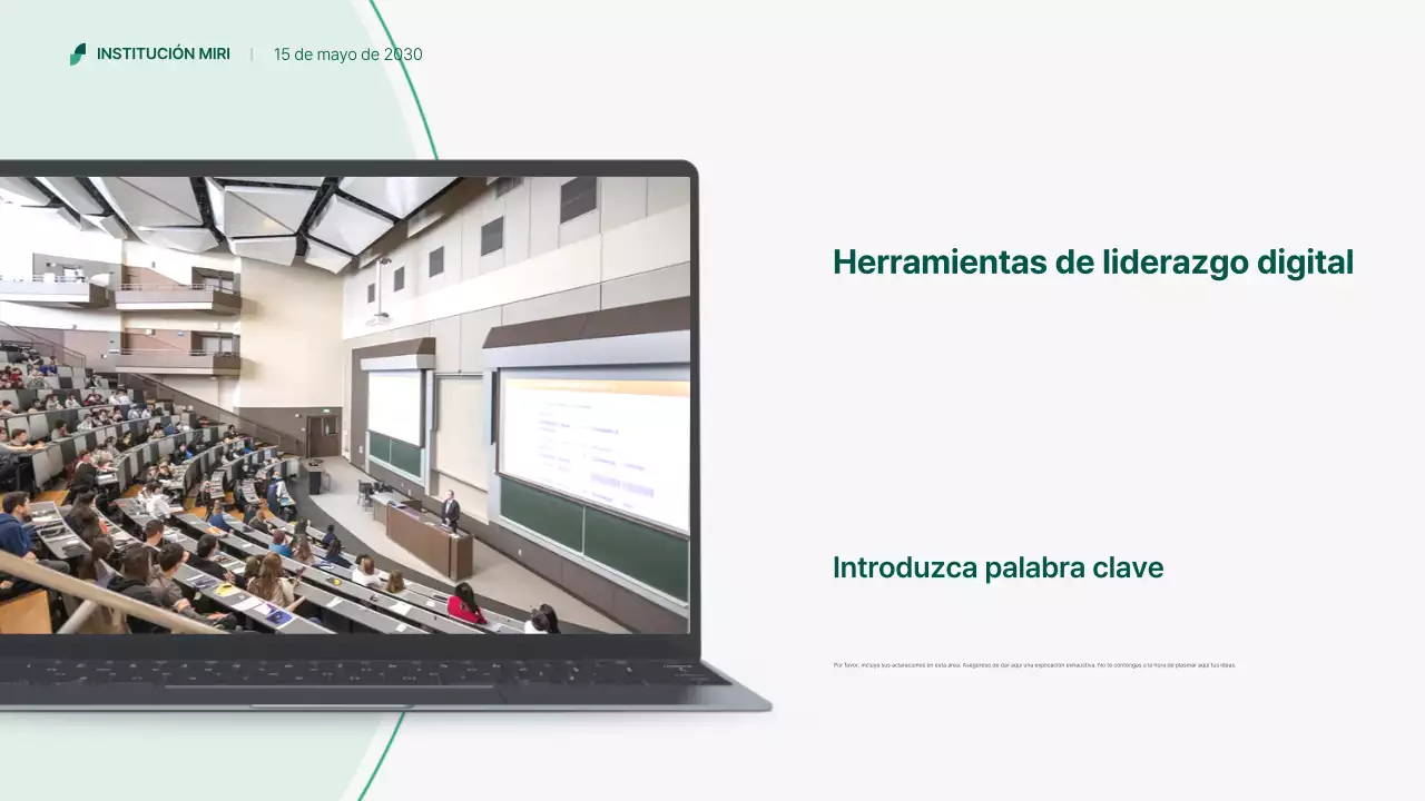 guía del seminario web sobre la empresa ecológica moderna
