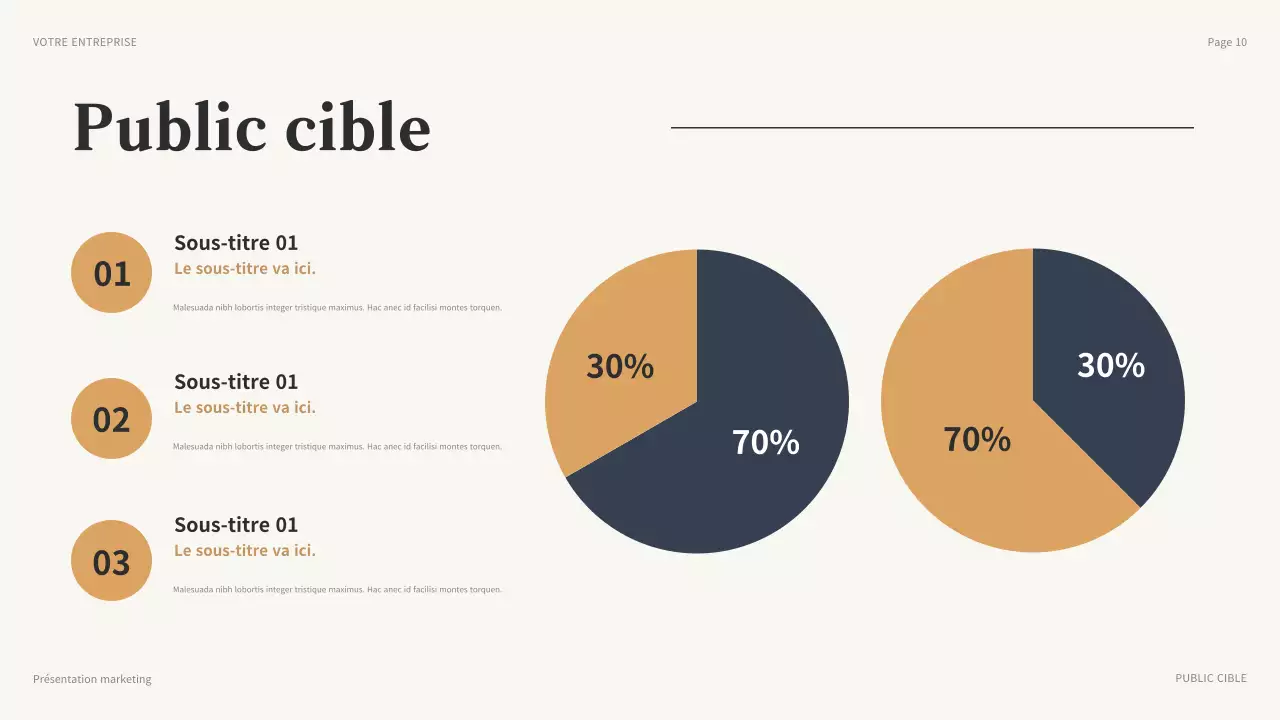 brown modern marketing presentation