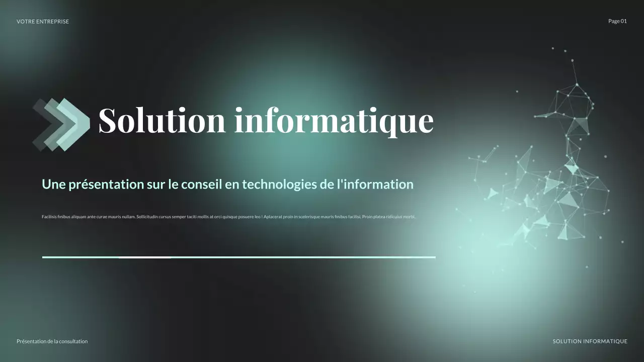 sarcelle présentation moderne de l'informatique