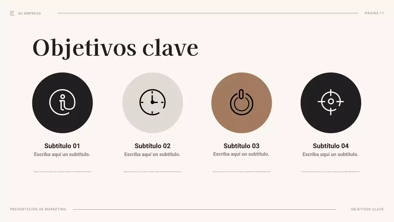 plan de marketing profesional negro