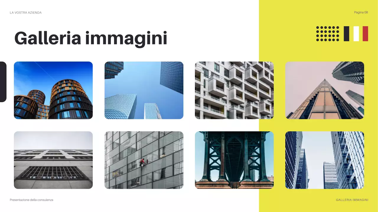 presentazione gialla dell'informatica moderna