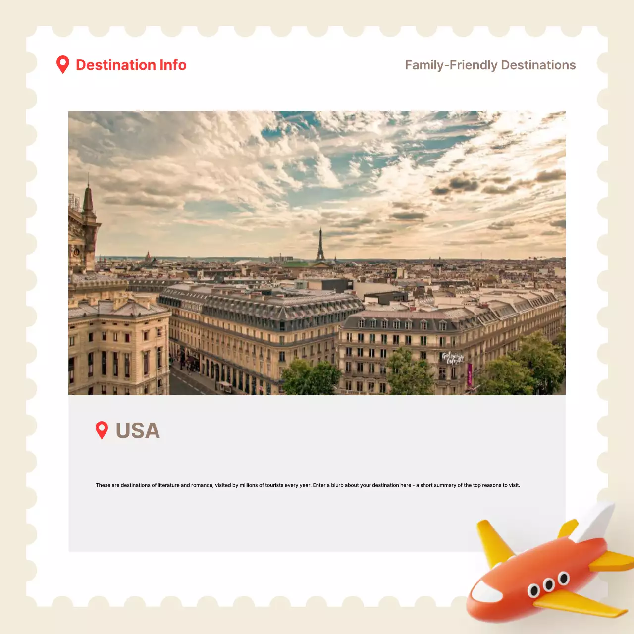 Beige Simple Travel Promotion