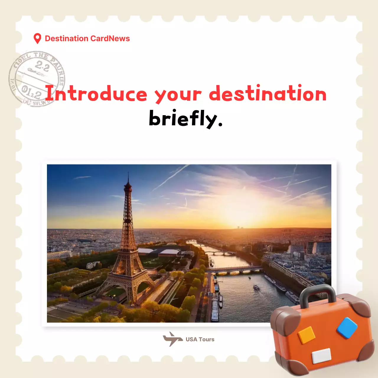 Beige Simple Travel Promotion