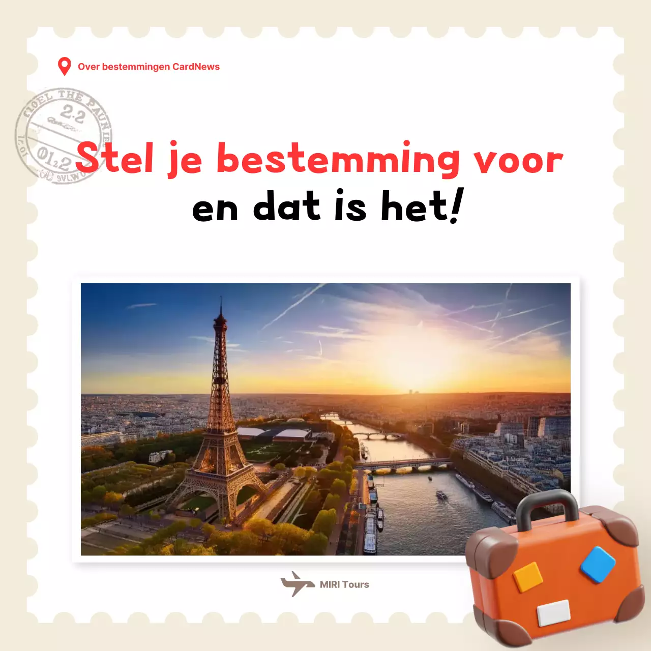 Beige Eenvoudig Reizen Promotie