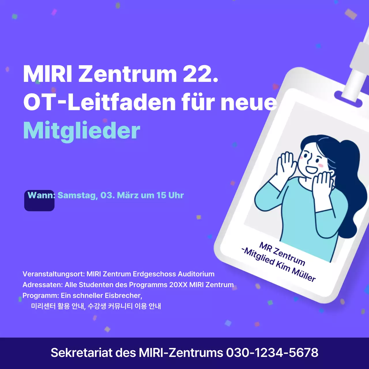 Mauve Neat Programmankündigung