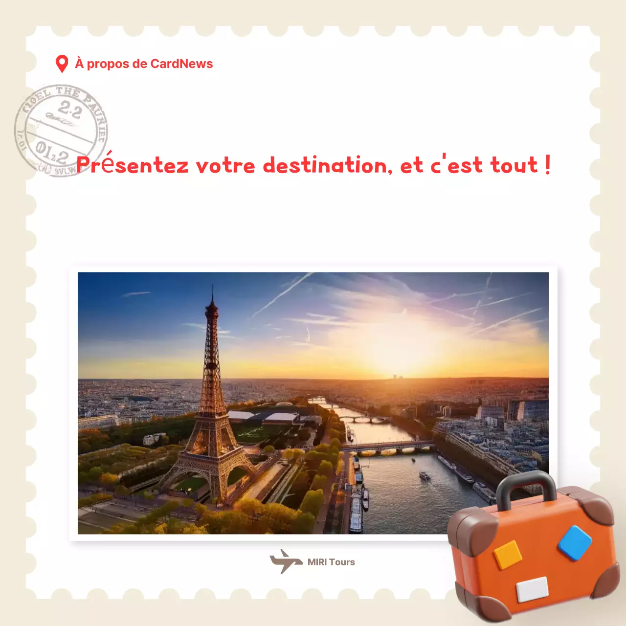 Beige Simple Travel Promotion