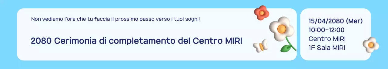 Cerimonia di laurea semplice di colore azzurro