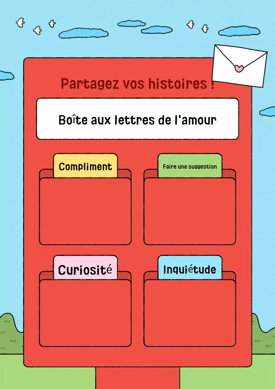 Campagne de communication rouge