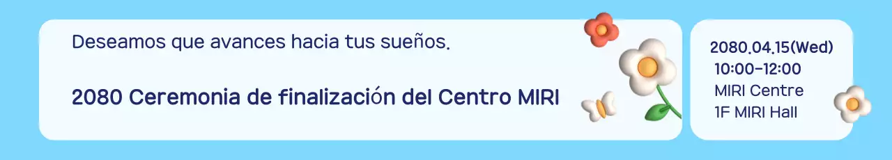 Ceremonia de graduación sencilla en azul claro