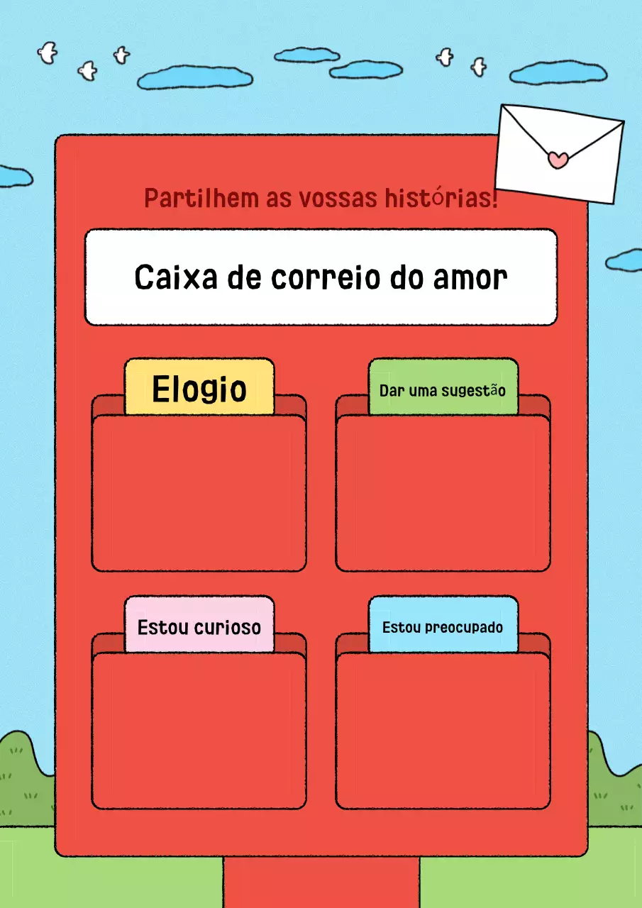 Campanha de comunicação vermelha