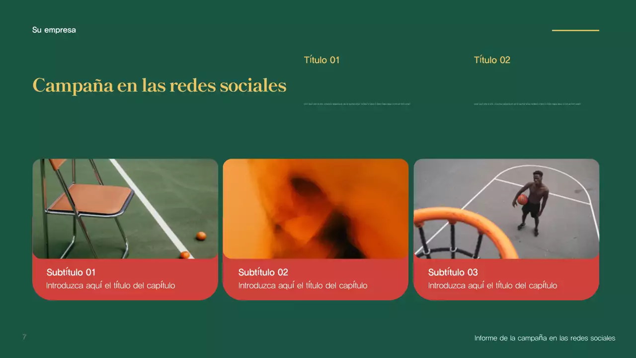 Informe de la campaña Green Modern