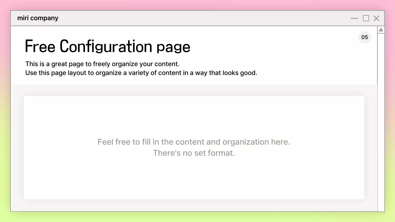 Pink Simple Presentation Design